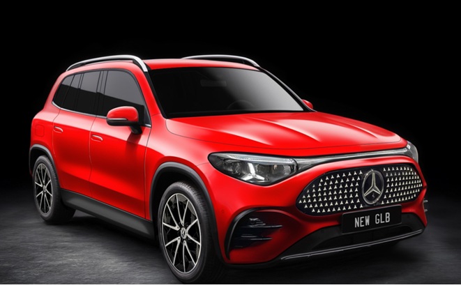 Ein Kofferraumschutz  für Mercedes GLB EQ